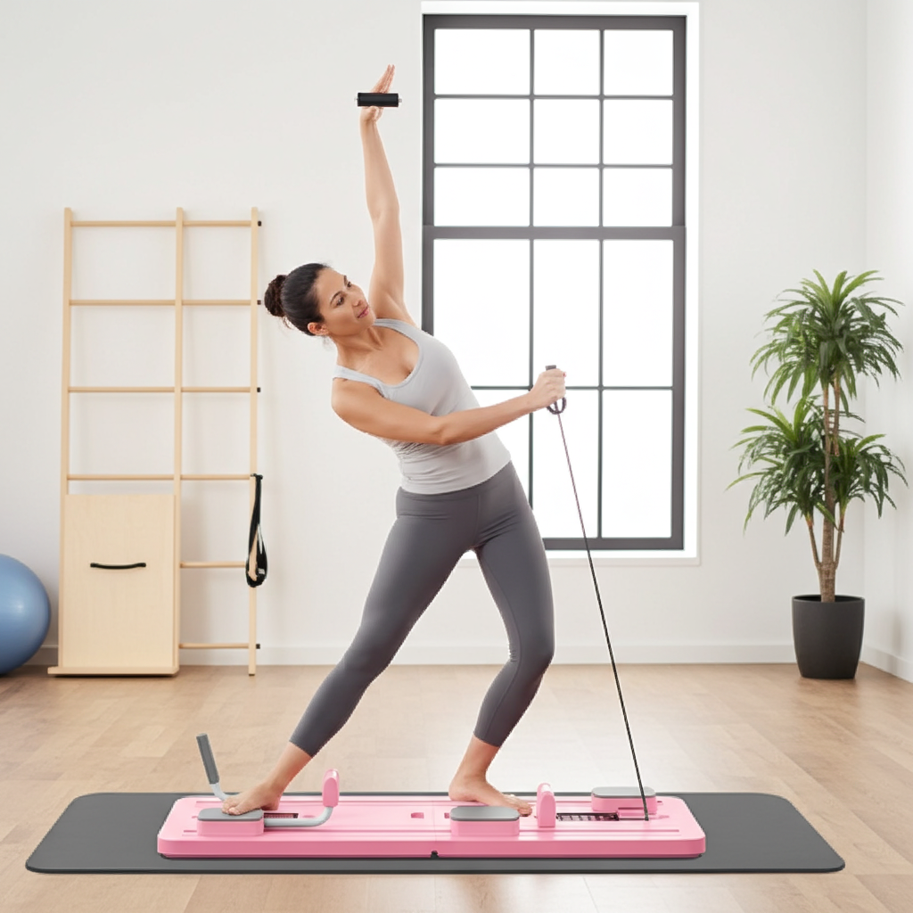 Transforma Tu Cuerpo Con Pilates Portátil